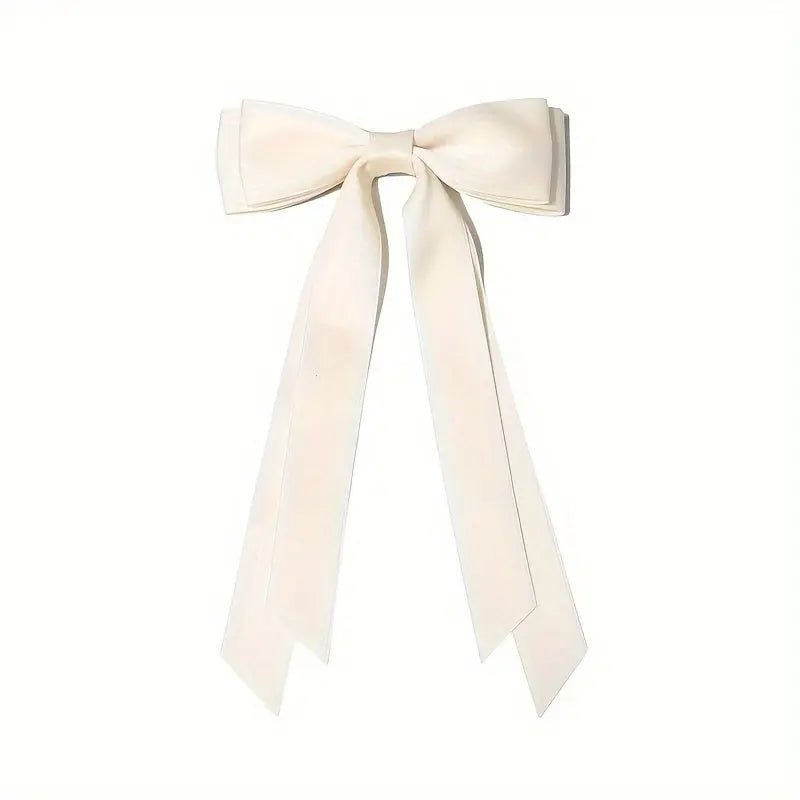 Barette à cheveux Nœuds En Satin Soyeux - La boutique de Nannye