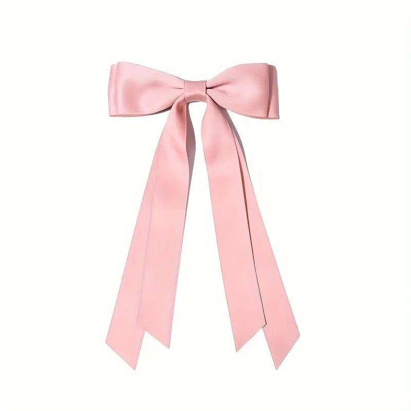 Barette à cheveux Nœuds En Satin Soyeux - La boutique de Nannye