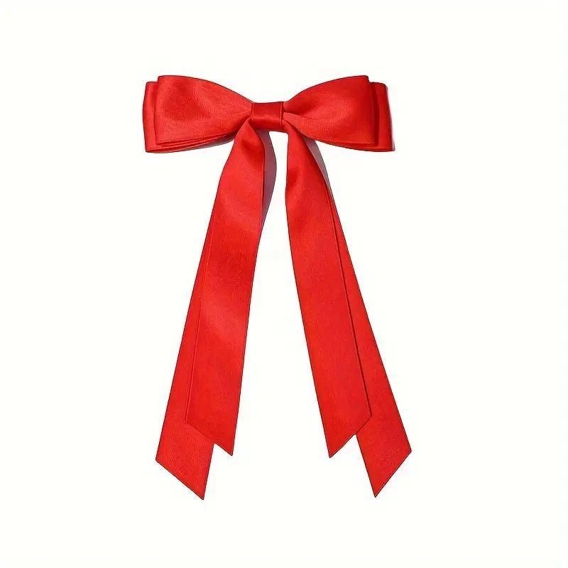 Barette à cheveux Nœuds En Satin Soyeux - La boutique de Nannye