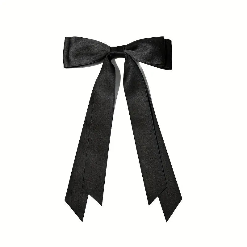 Barette à cheveux Nœuds En Satin Soyeux - La boutique de Nannye