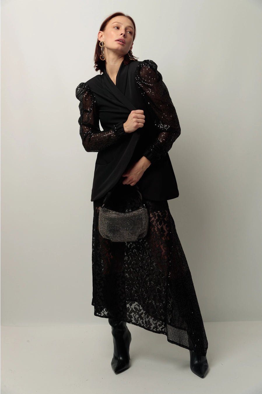 Blazer à Paillettes Fly : L'Éclat au Service de l'Élégance - La boutique de Nannye