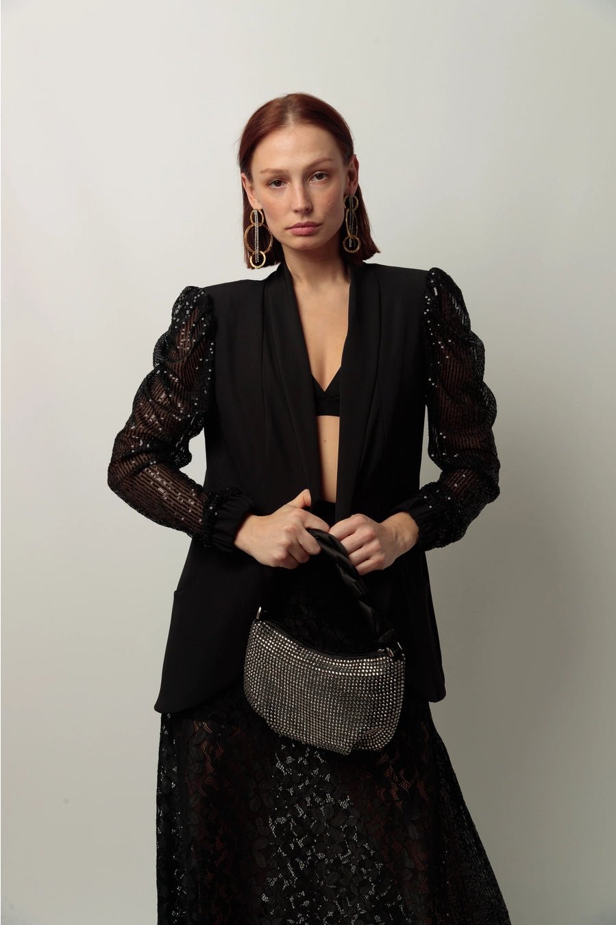 Blazer à Paillettes Fly : L'Éclat au Service de l'Élégance - La boutique de Nannye