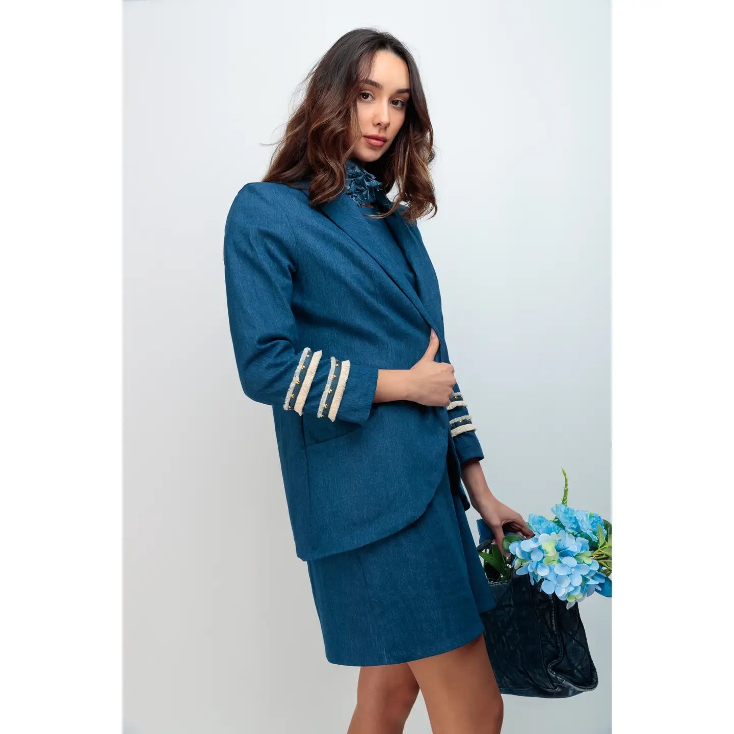 Blazer Brisa Sweet Love : Élégance Classique avec une Touche Moderne - La boutique de Nannye