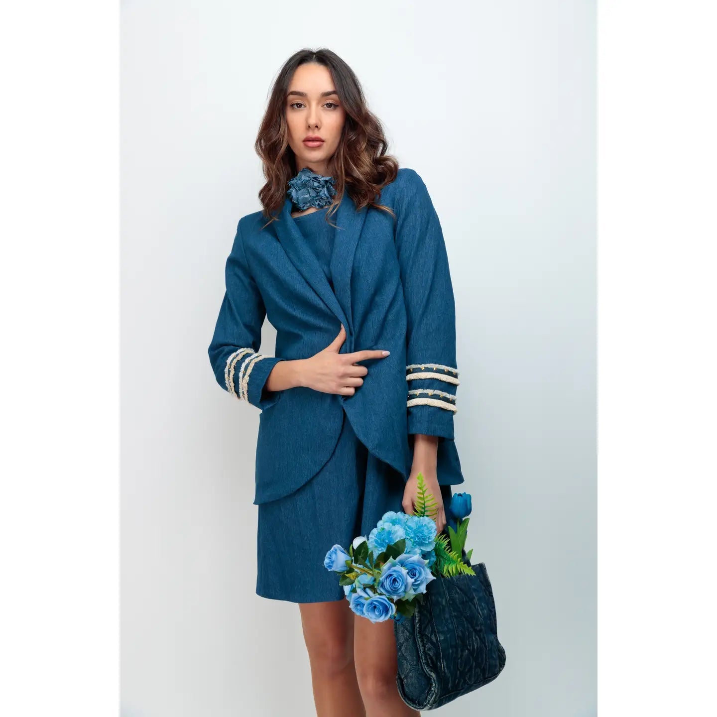 Blazer Brisa Sweet Love : Élégance Classique avec une Touche Moderne - La boutique de Nannye