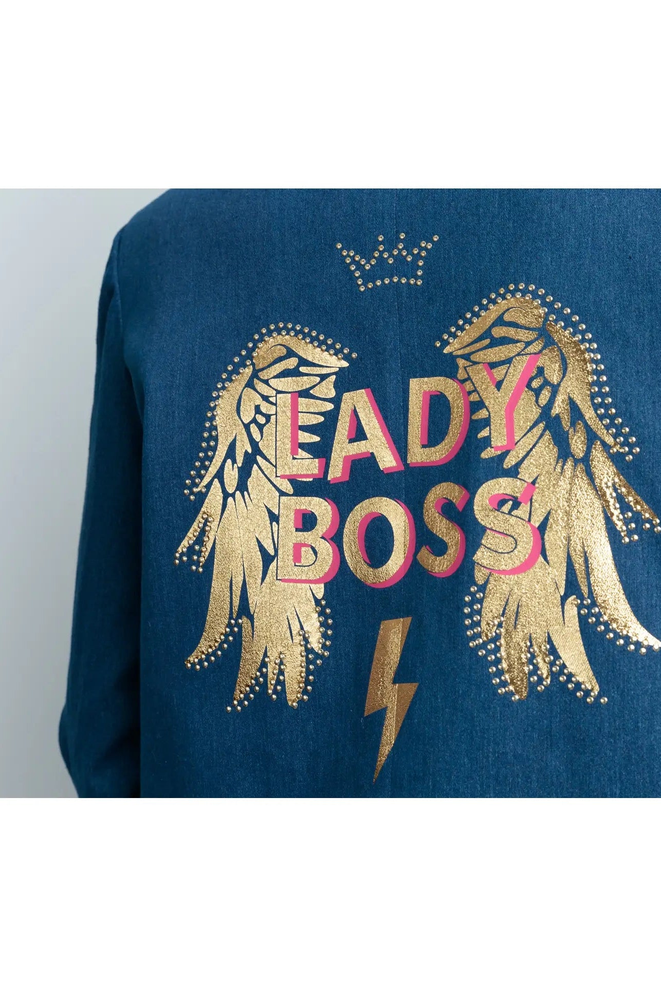Blazer en jean "Lady Boss" – Sophistication et Confiance - La boutique de Nannye