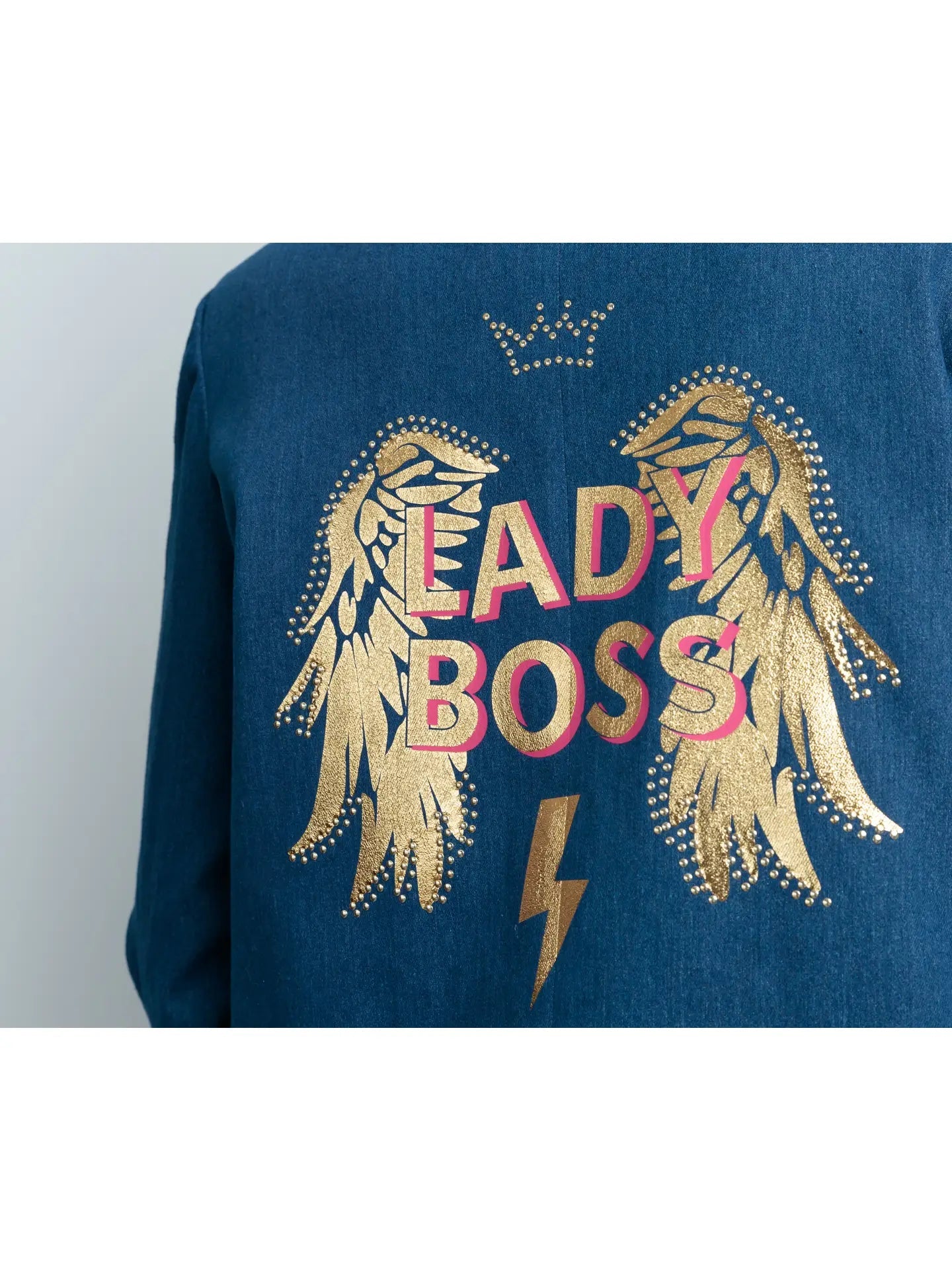 Blazer en jean "Lady Boss" – Sophistication et Confiance - La boutique de Nannye