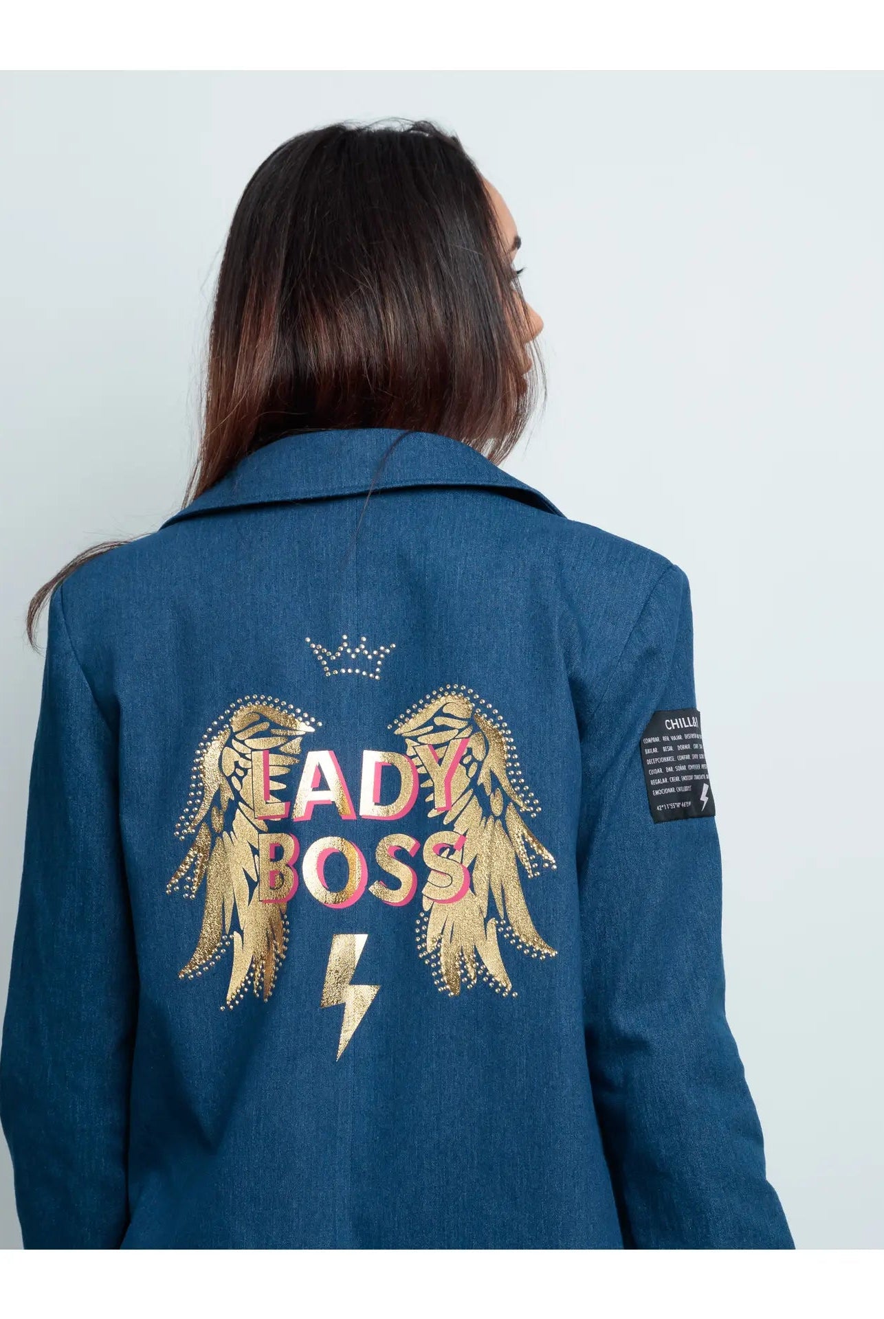 Blazer en jean "Lady Boss" – Sophistication et Confiance - La boutique de Nannye