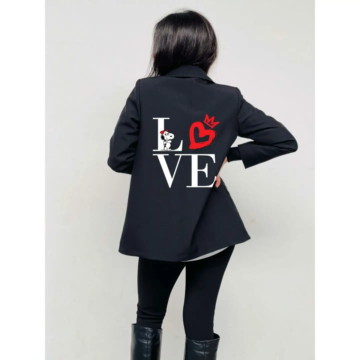 Blazer Love Doll Studs noir - La boutique de Nannye
