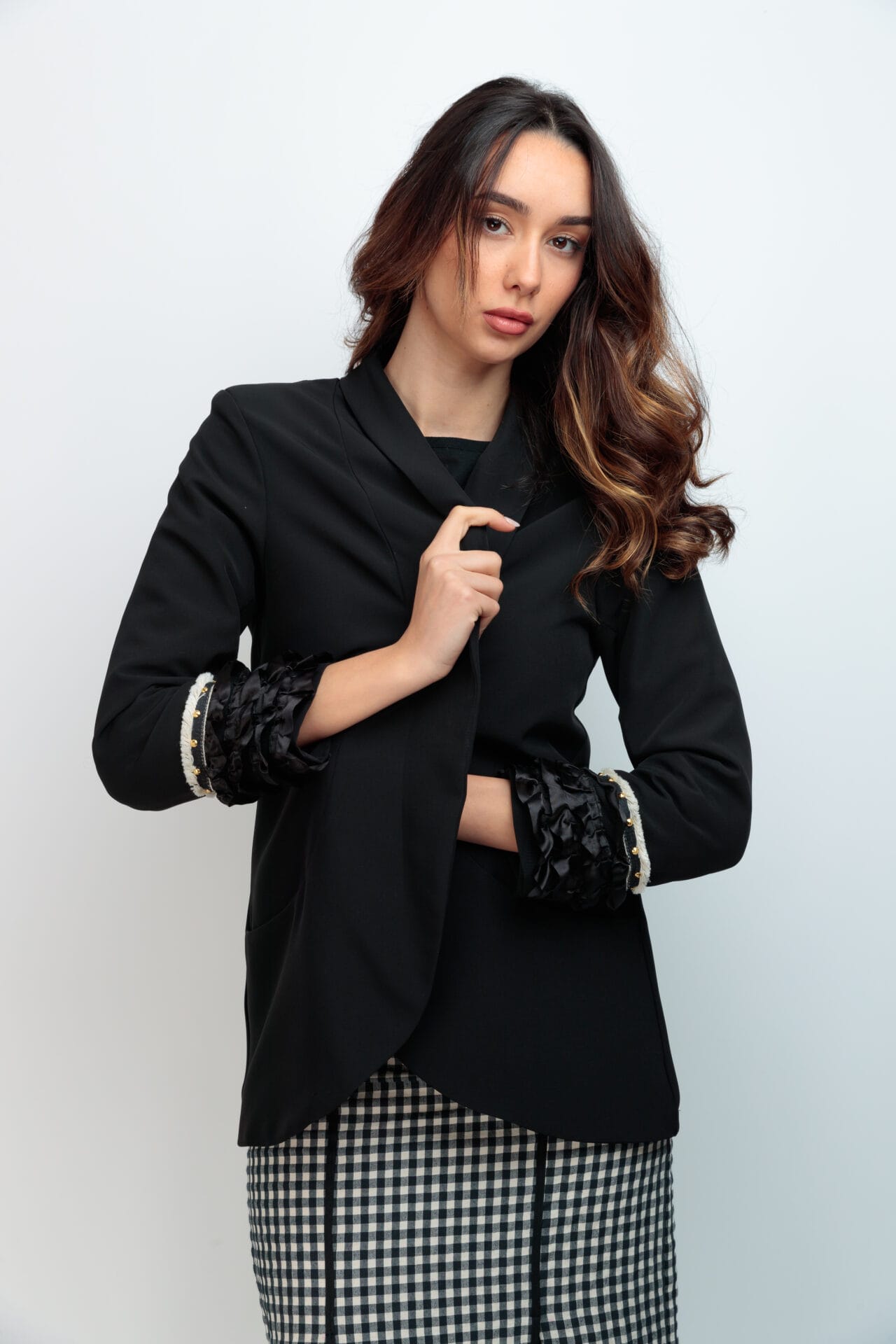 Blazer Smoking Sweet Love : Sophistication et originalité réunies - La boutique de Nannye