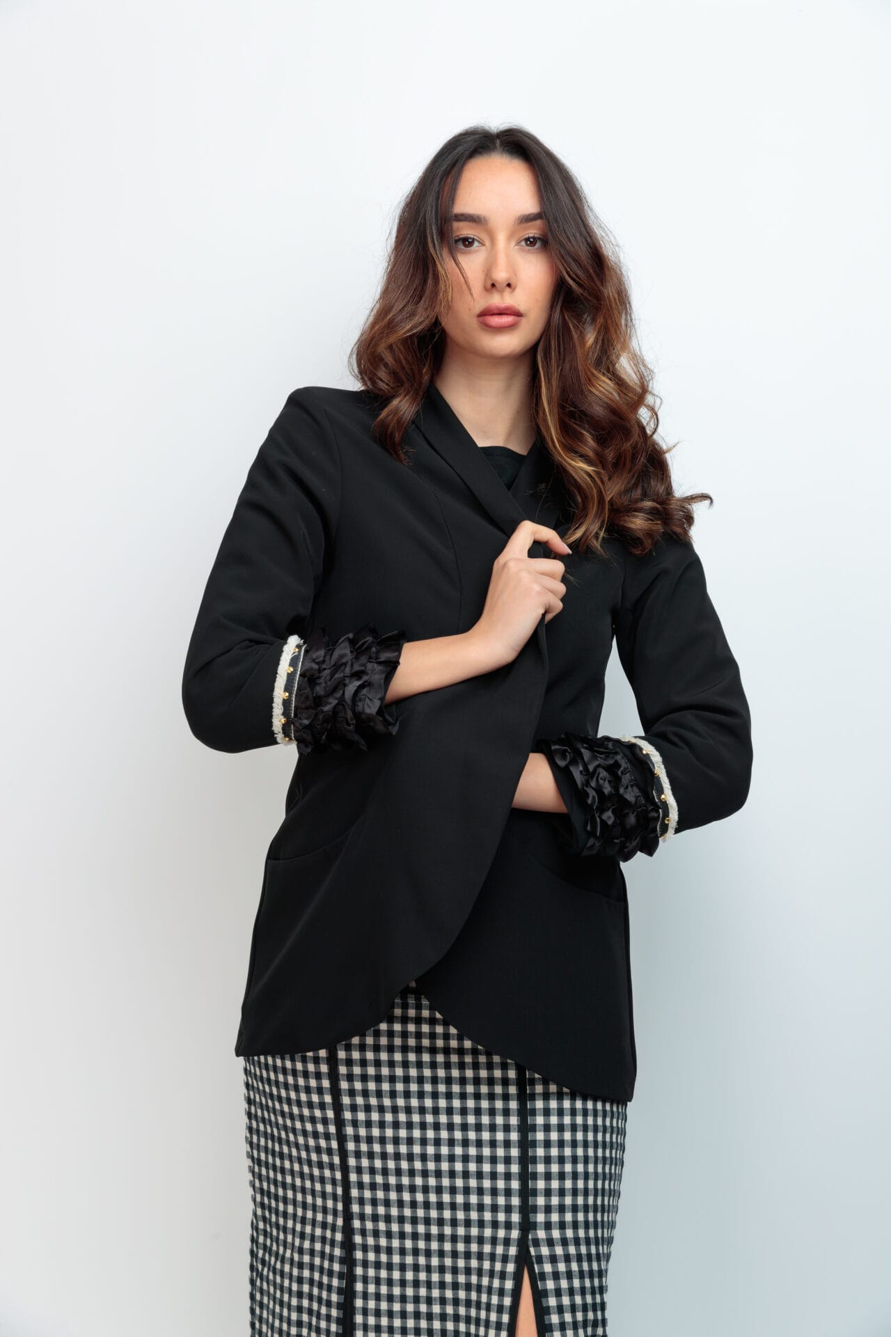 Blazer Smoking Sweet Love : Sophistication et originalité réunies - La boutique de Nannye