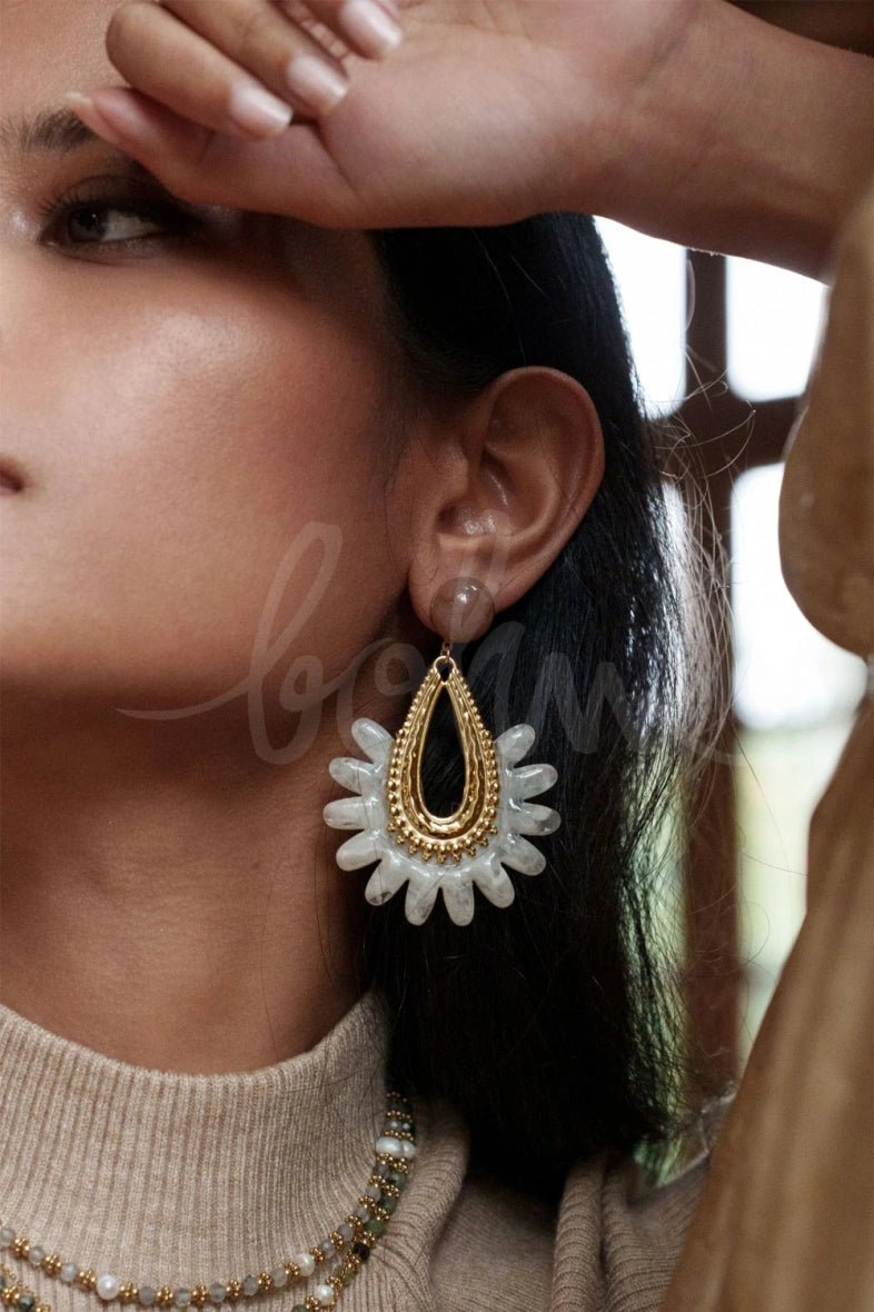 Boucles pendantes Garance – Élégance et originalité - La boutique de Nannye