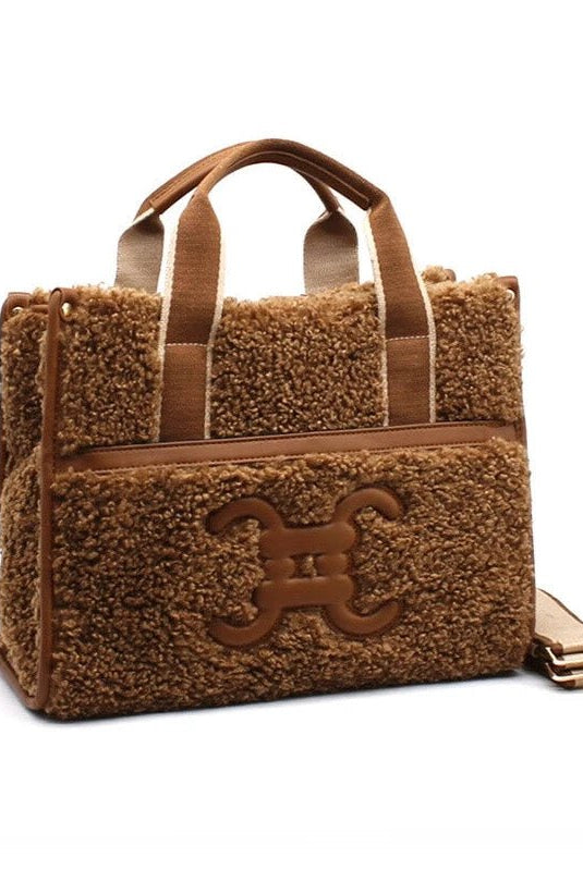 Cabas Moumoute Doux et Confortable dupe Céline - La boutique de Nannye