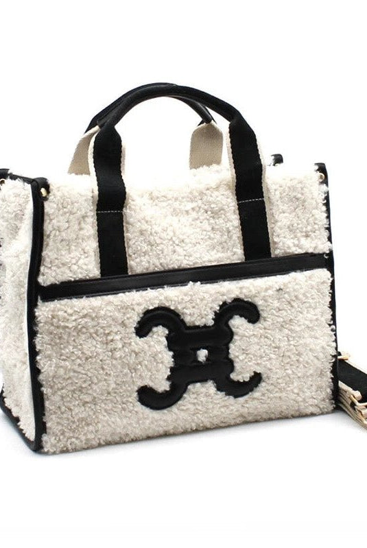 Cabas Moumoute Doux et Confortable dupe Céline - La boutique de Nannye