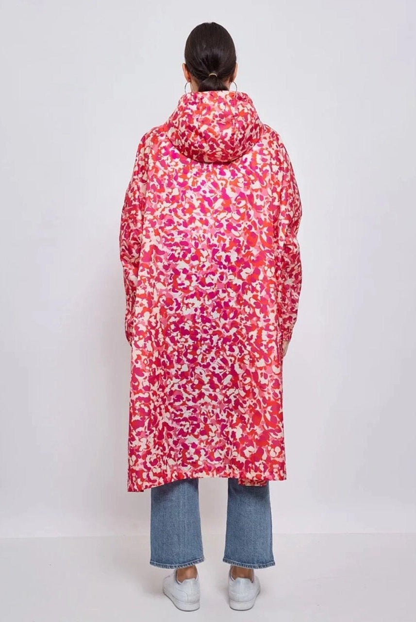 Cape longue imprimée coloré Anita - La boutique de Nannye