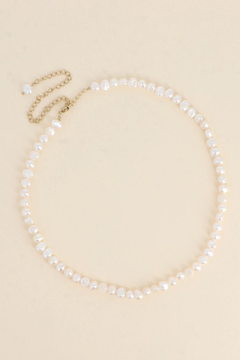 Collier Jakary en Perles d'Eau Douce - La boutique de Nannye