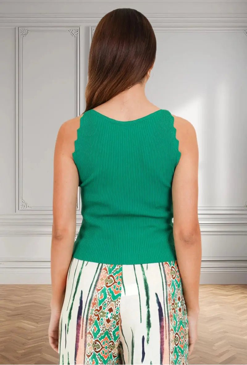 Haut sans manches Zig Zag - La boutique de Nannye