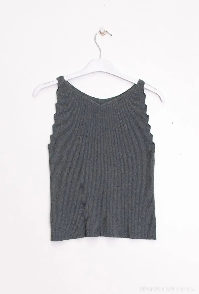 Haut sans manches Zig Zag - La boutique de Nannye