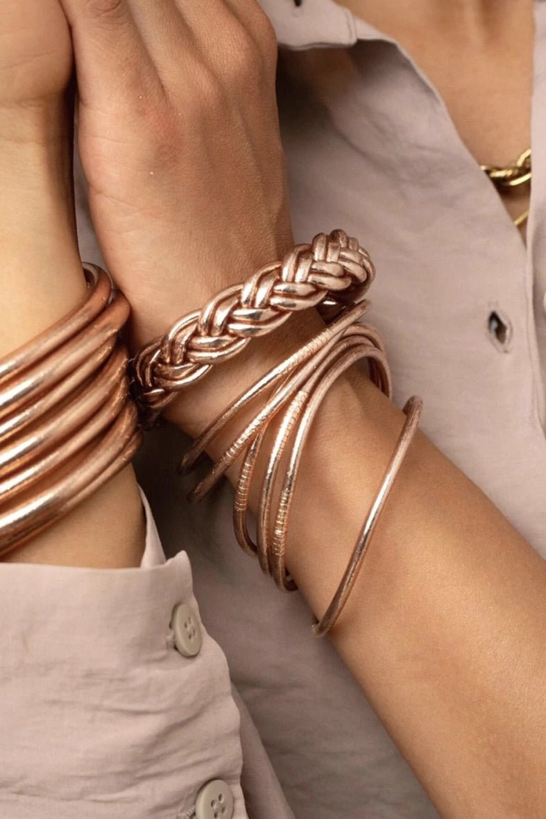 JONC BOUDHISTE DORE ET CHAMPAGNE - La boutique de Nannye