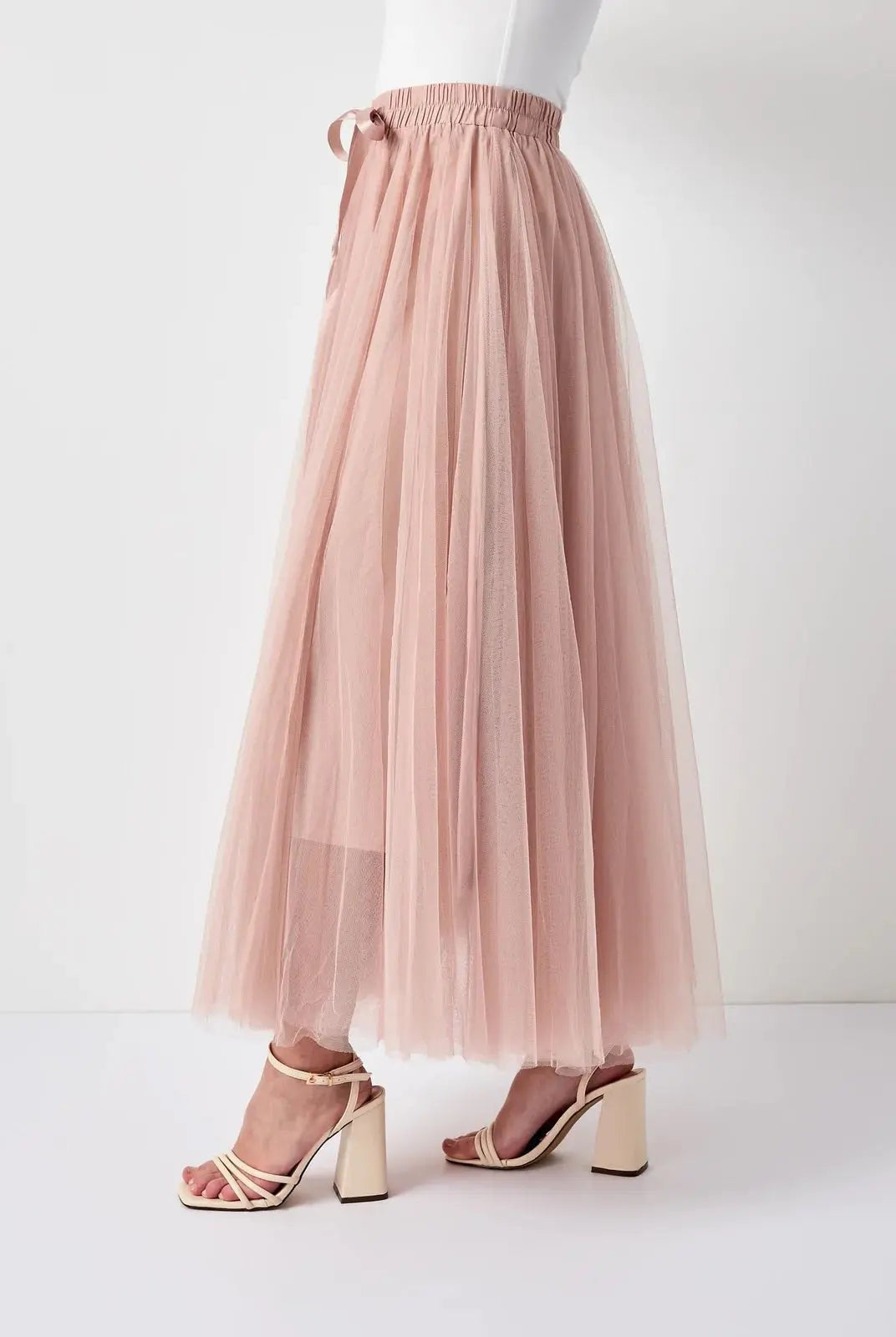 Jupe longue Aria en tulle - La boutique de Nannye