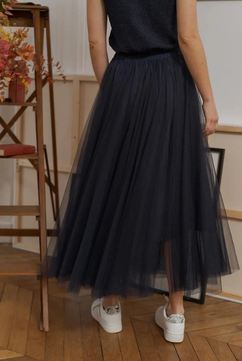 Jupe longue Aria en tulle - La boutique de Nannye
