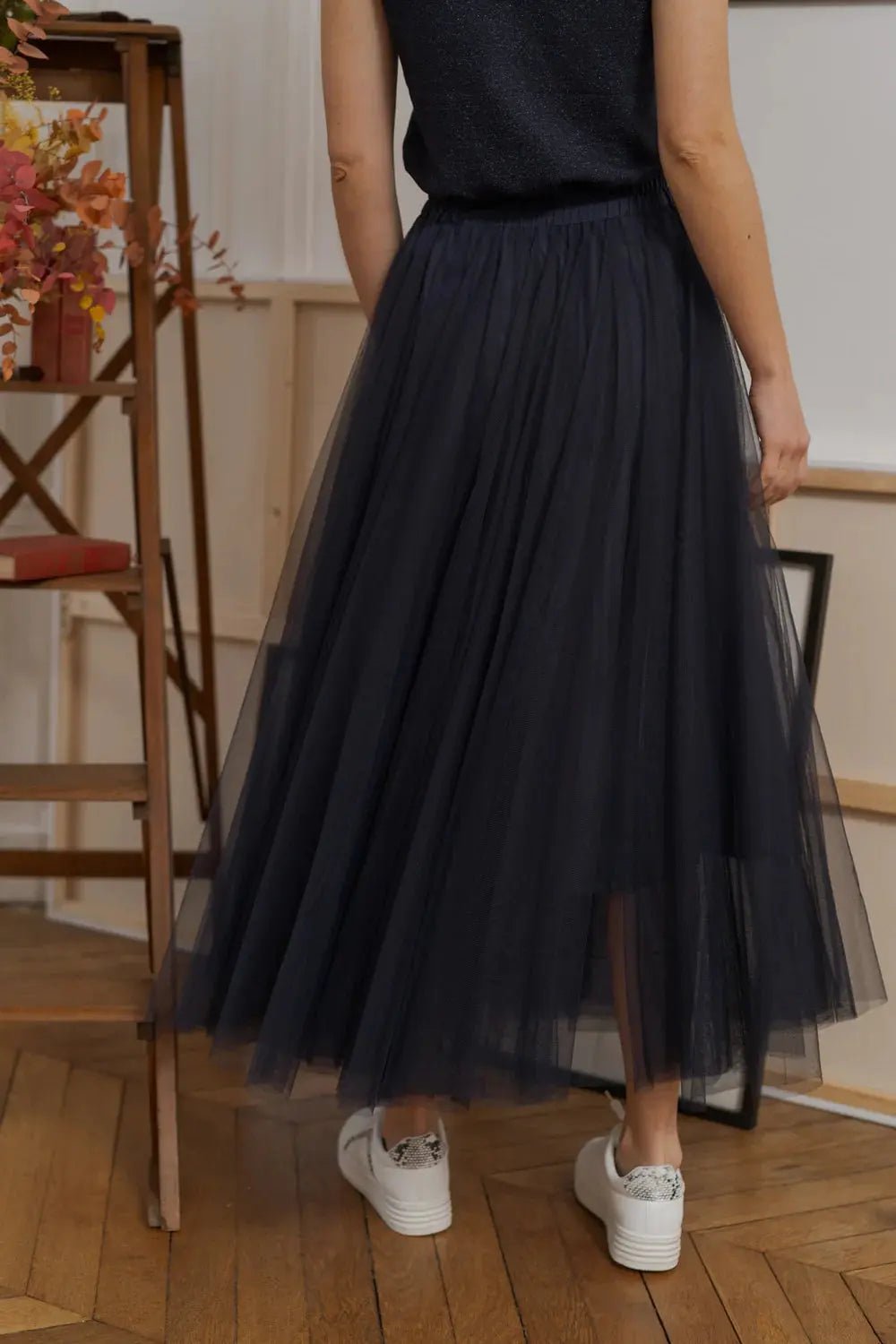 Jupe longue Aria en tulle - La boutique de Nannye