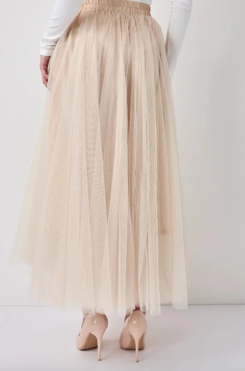 Jupe longue Aria en tulle - La boutique de Nannye