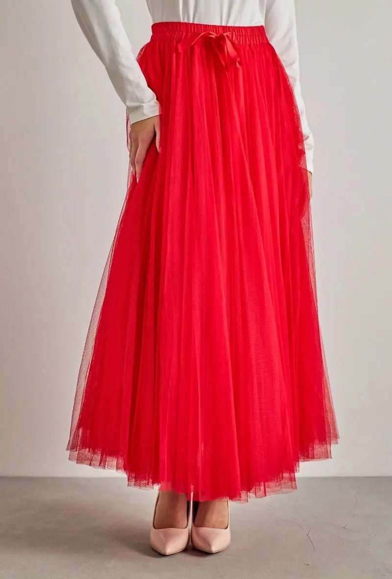 Jupe longue Aria en tulle - La boutique de Nannye