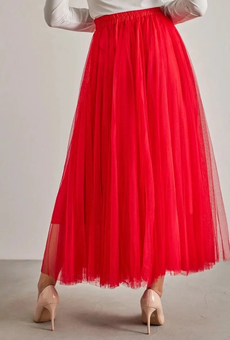 Jupe longue Aria en tulle - La boutique de Nannye