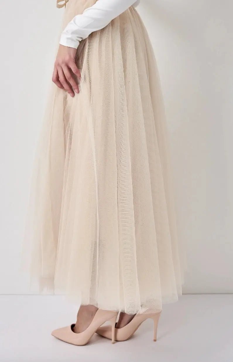 Jupe longue Aria en tulle - La boutique de Nannye