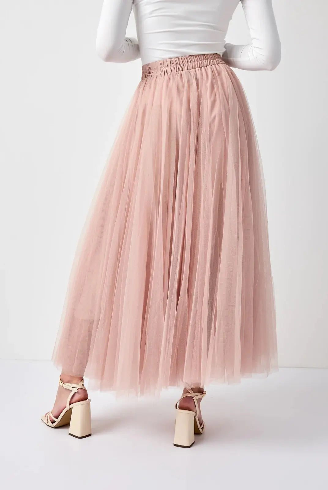 Jupe longue Aria en tulle - La boutique de Nannye