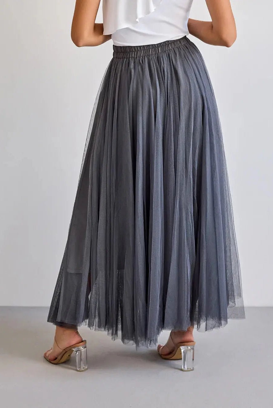 Jupe longue Aria en tulle - La boutique de Nannye