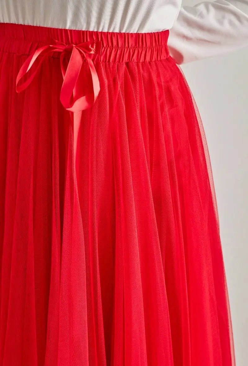 Jupe longue Aria en tulle - La boutique de Nannye