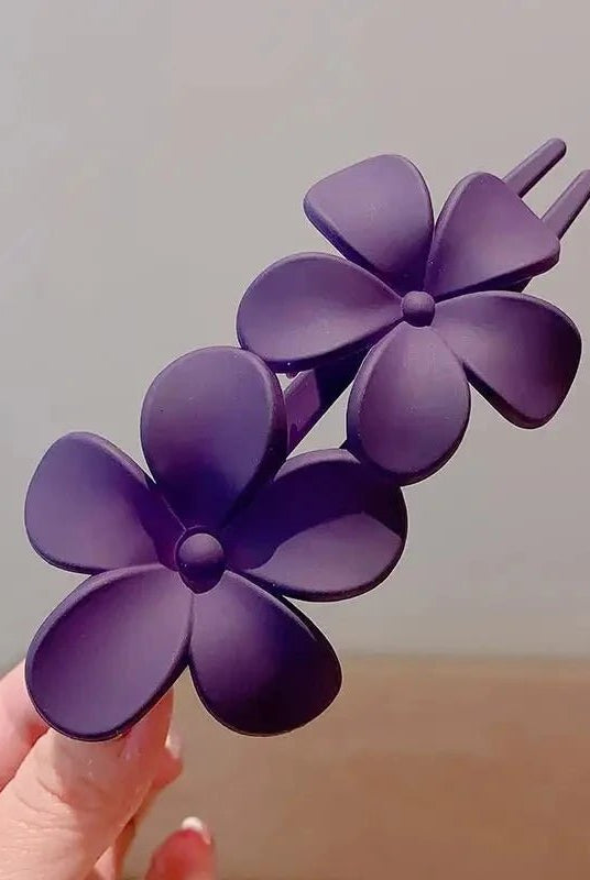 Pince à Cheveux Double Fleurs Façon Peigne – Élégance et Praticité au Quotidien - La boutique de Nannye