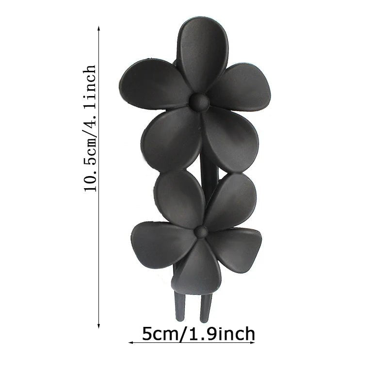 Pince à Cheveux Double Fleurs Façon Peigne – Élégance et Praticité au Quotidien - La boutique de Nannye