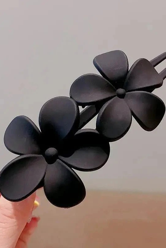 Pince à Cheveux Double Fleurs Façon Peigne – Élégance et Praticité au Quotidien - La boutique de Nannye