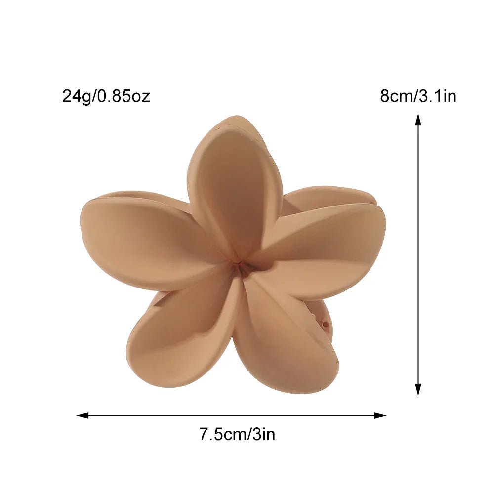 Pince Crabe Fleur de Tiare – Élégance Hivernale - La boutique de Nannye