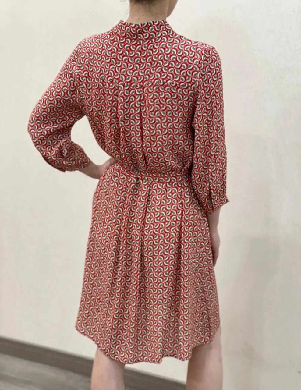 Robe Chemise imprimée Evie - La boutique de Nannye