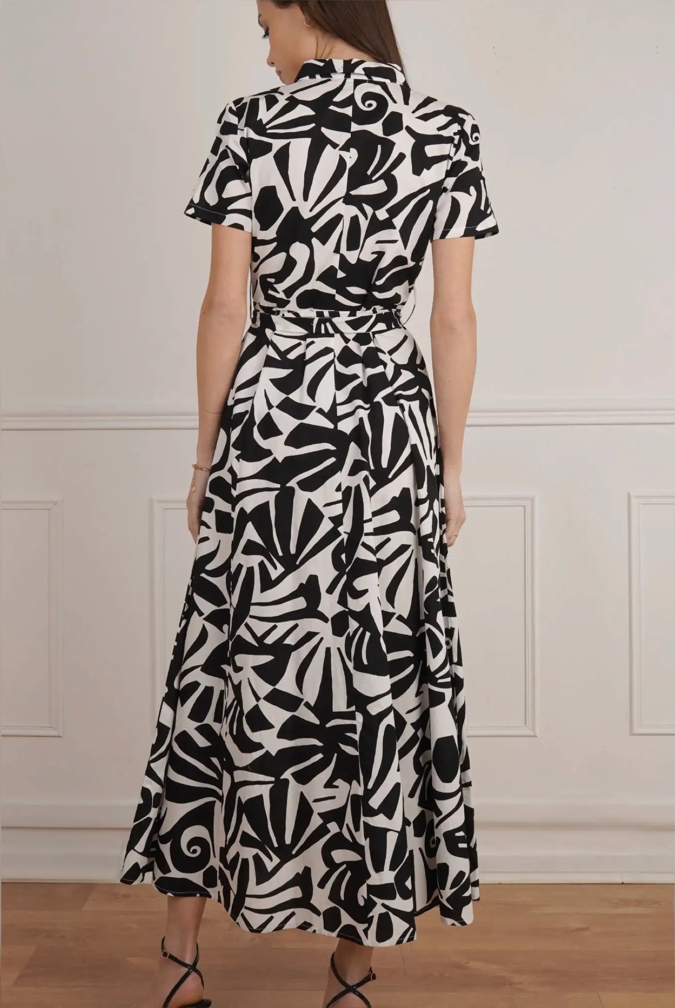 Robe chemise imprimée Jane Goa Paris - La boutique de Nannye