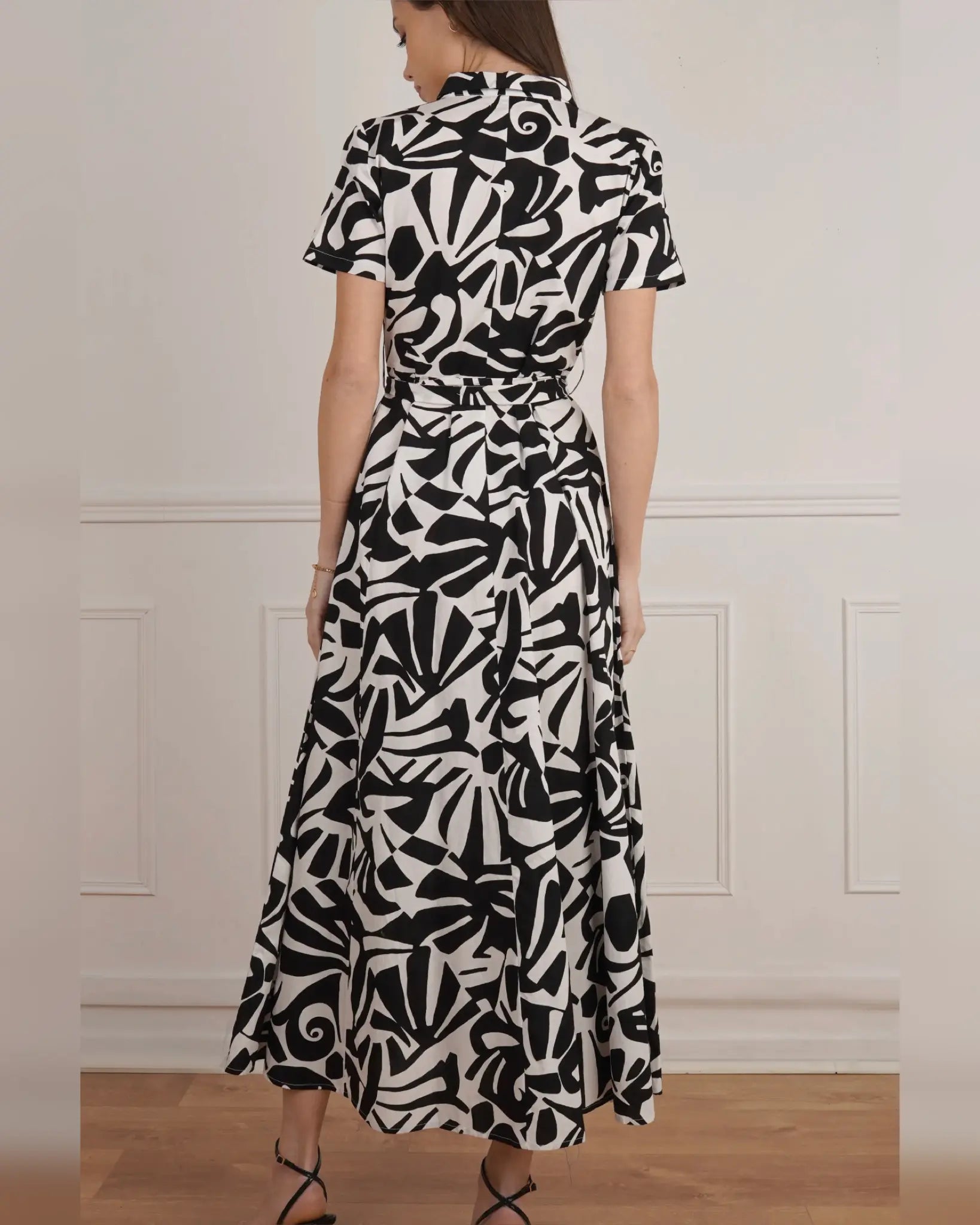 Robe chemise imprimée Jane Goa Paris - La boutique de Nannye