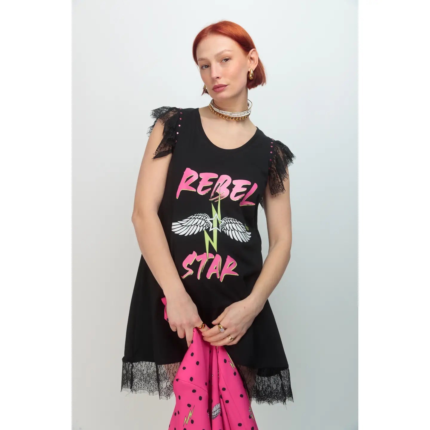 Robe Dream Plus Star Ailes – Élégance fluide et caractère affirmé - La boutique de Nannye