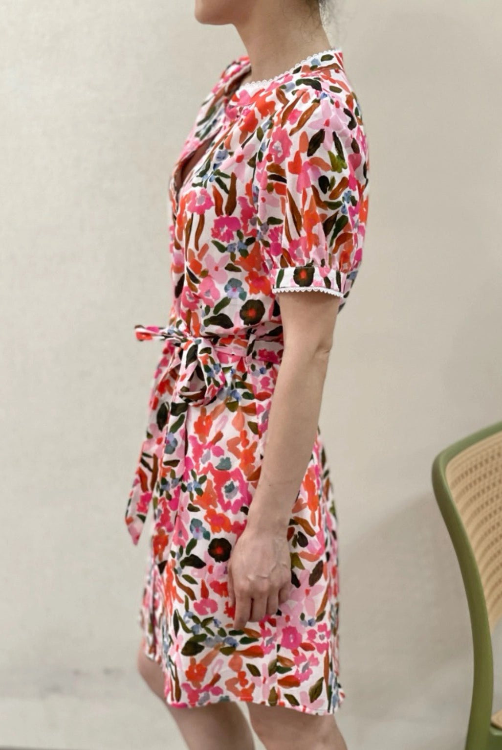 Robe fleurie Manala It hippie - La boutique de Nannye