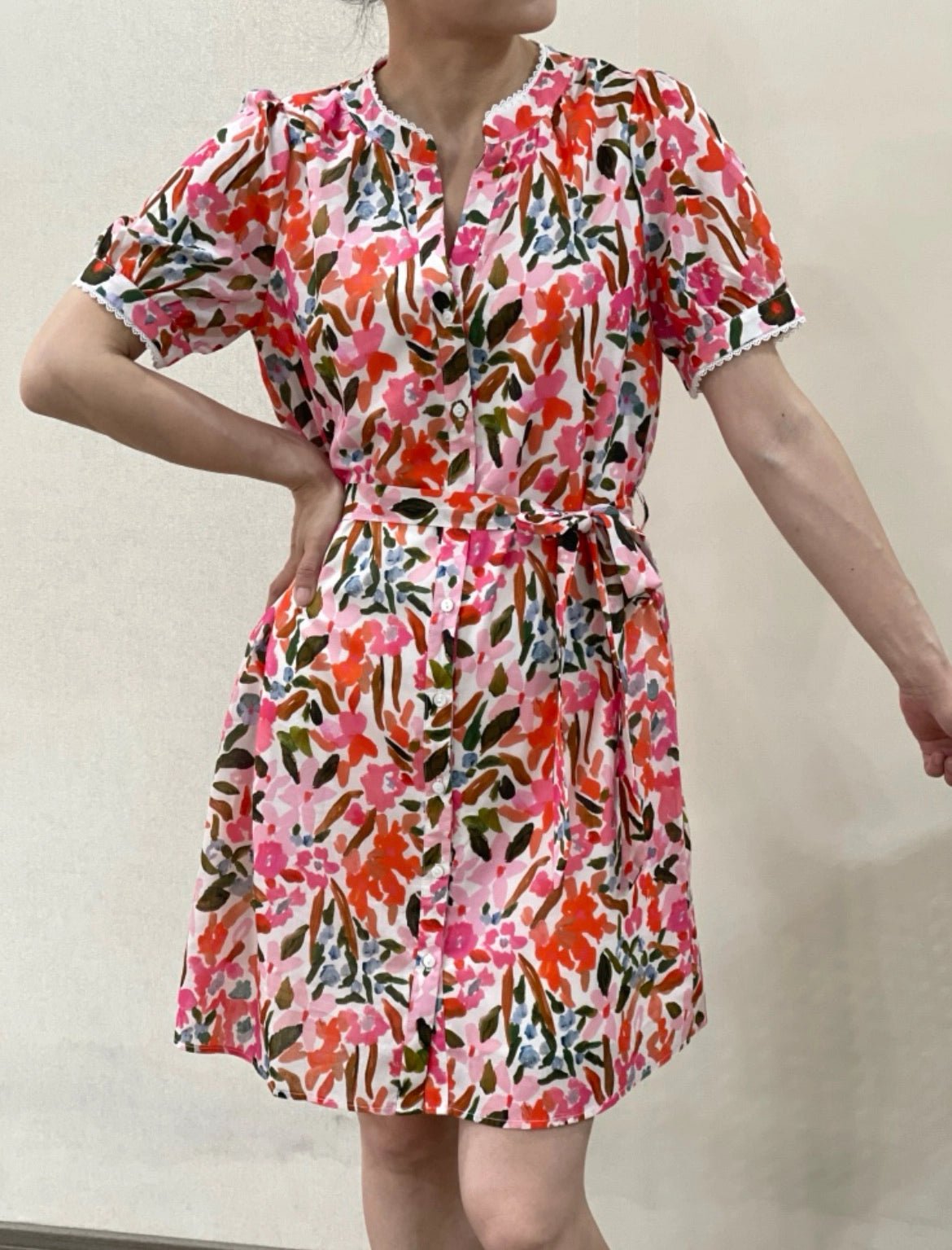 Robe fleurie Manala It hippie - La boutique de Nannye