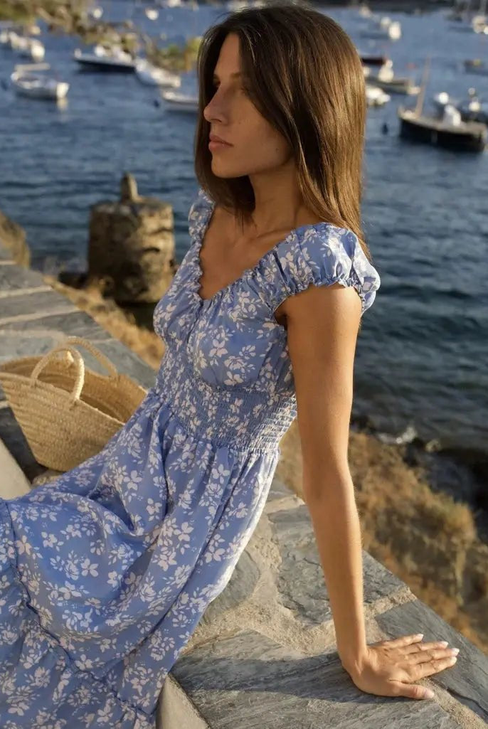 Robe longue fleurie Felia Goa Paris - La boutique de Nannye