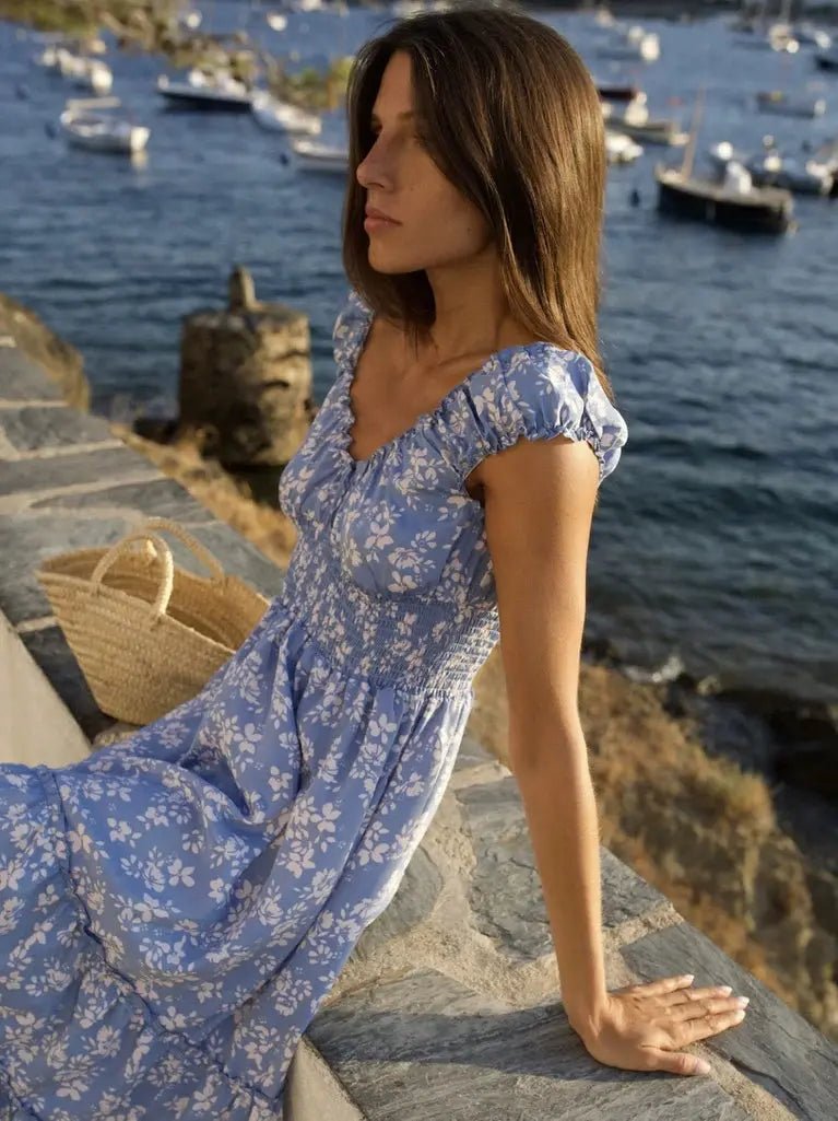 Robe longue fleurie Felia Goa Paris - La boutique de Nannye