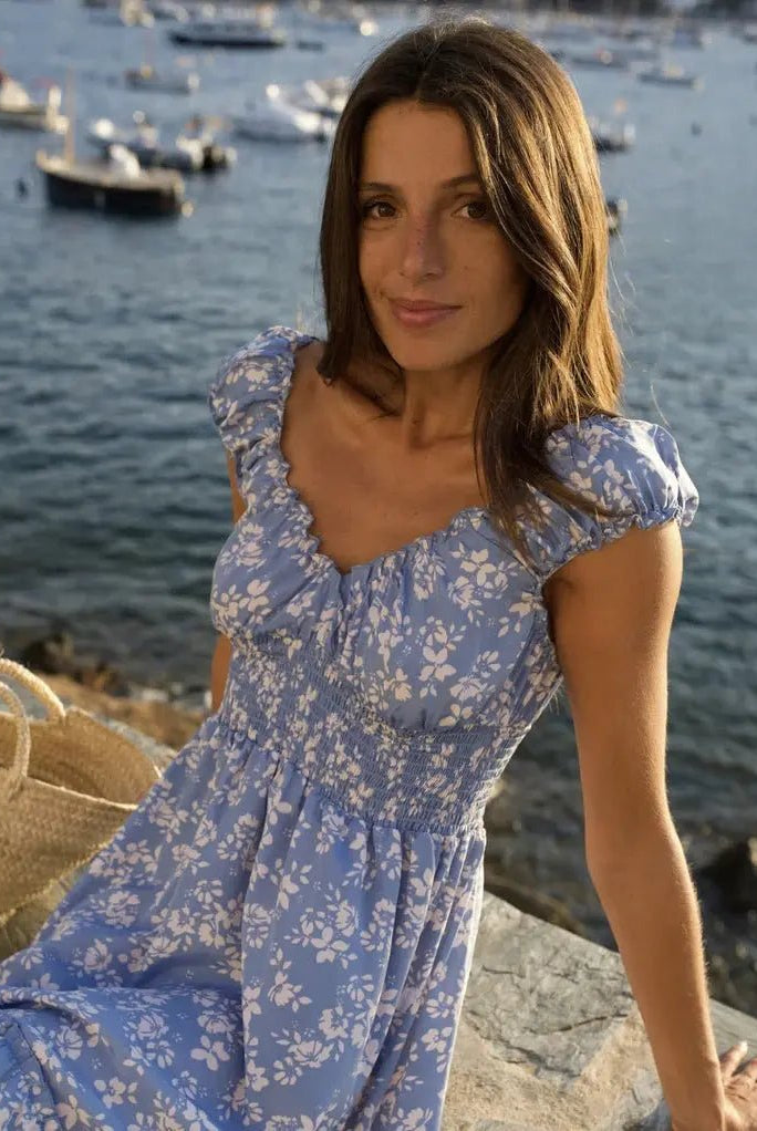 Robe longue fleurie Felia Goa Paris - La boutique de Nannye