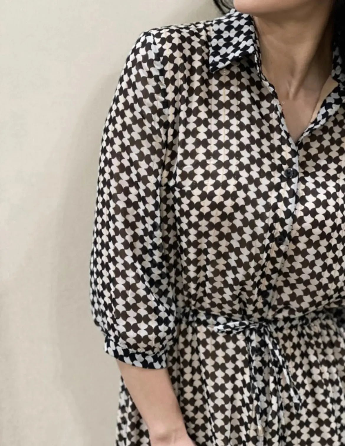 Robe longue imprimée Carlita - La boutique de Nannye