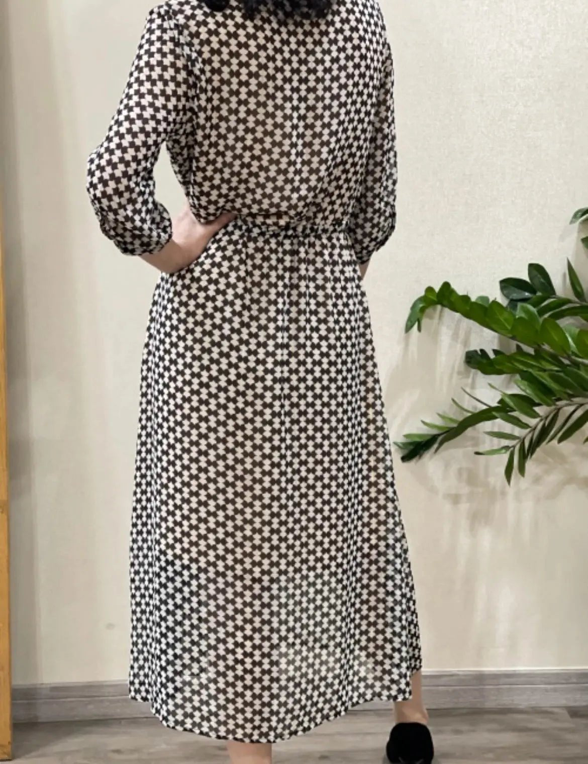 Robe longue imprimée Carlita - La boutique de Nannye