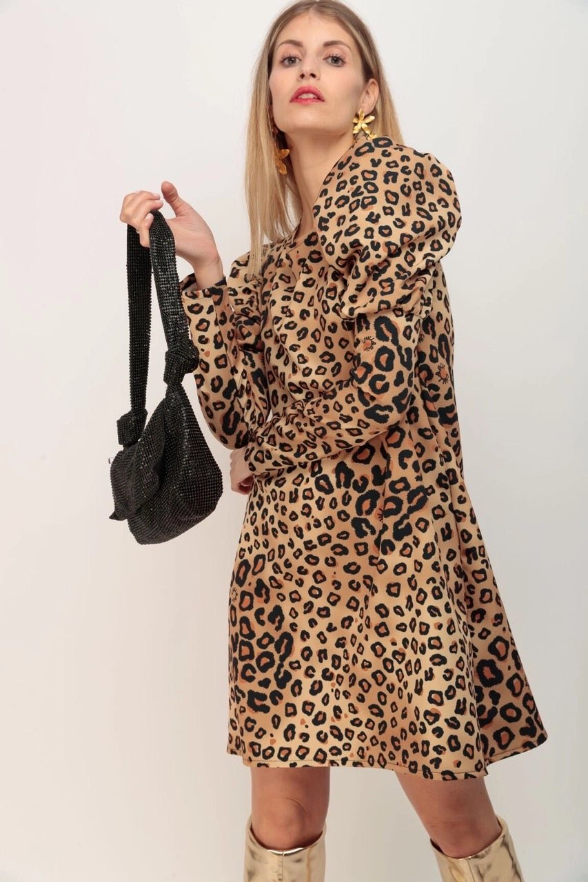 Robe Lunar Leopard – Sophistication féline - La boutique de Nannye