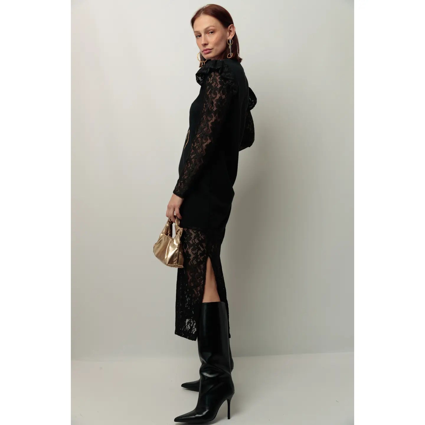 Robe Pop Felino Gold pour femme - La boutique de Nannye