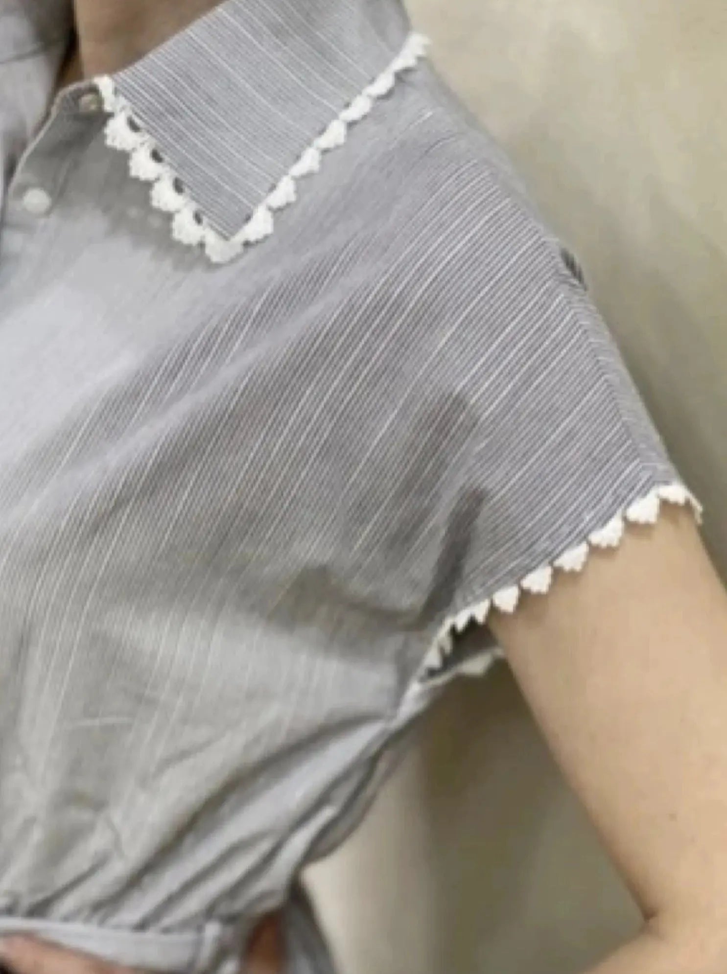 Robe Sophia grise fil argenté - La boutique de Nannye